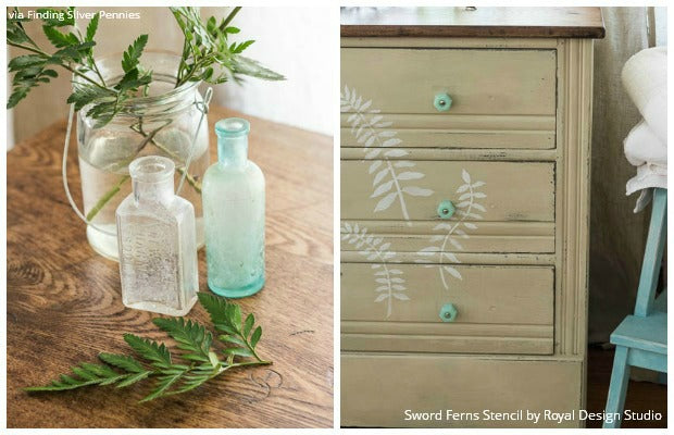 The Many Styles of Chalk Paint® and Furniture Stencils (Shabby Chic, Distressed, Modern, Tribal, and More!) - Royal Design Studio