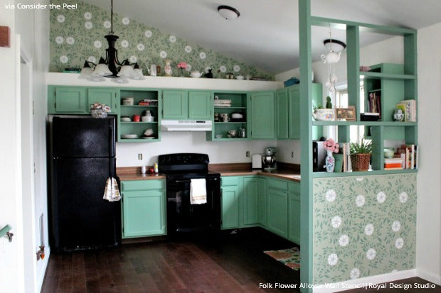 Total Home Transformation: 3 Freshly Stenciled Rooms You Need to See!