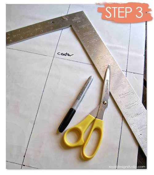 How to furniture stencil project at Royal Design Studio stencils