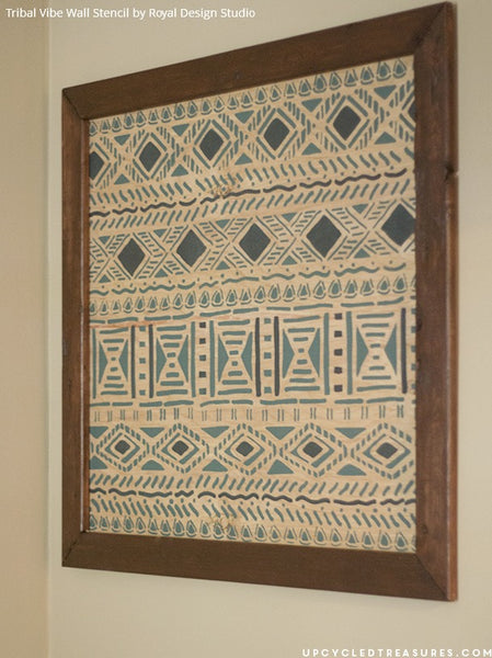 Tribal Trend Alert! 11 African Décor Ideas using Tribal Stencils from Royal Design Studio