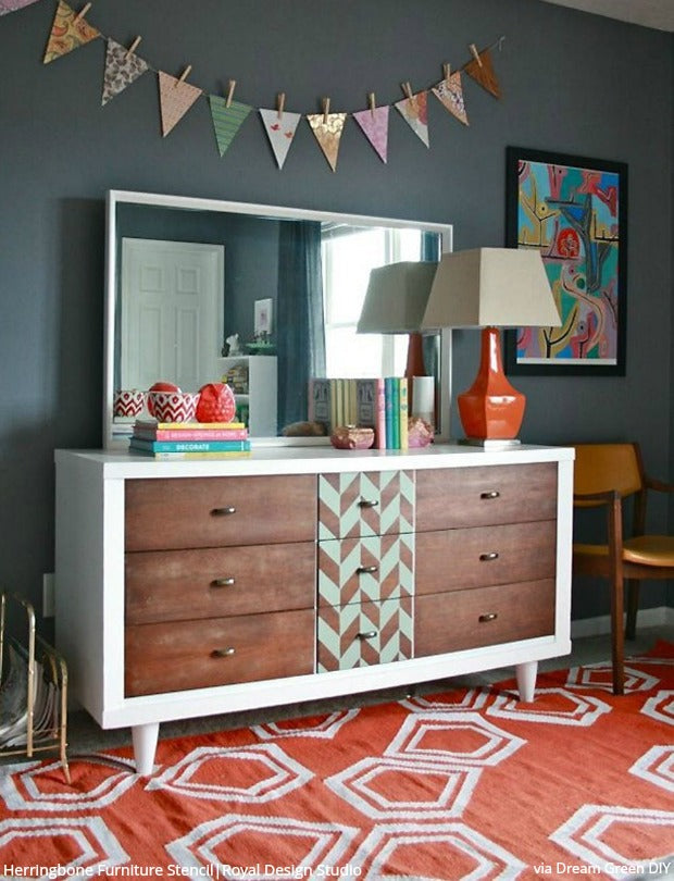 Brit+Co Loves Royal Design Studio Stencils! DIY Projects and Home Decor Ideas