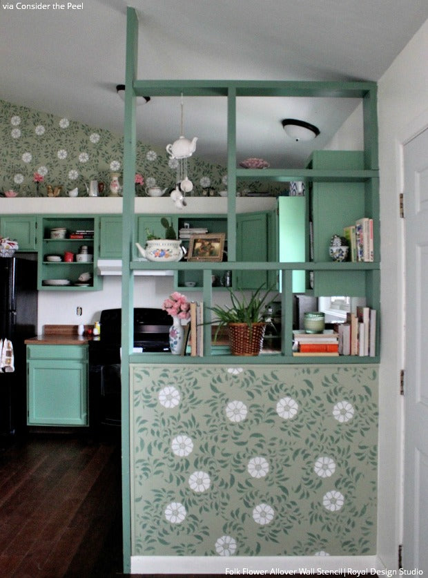 Total Home Transformation: 3 Freshly Stenciled Rooms You Need to See!