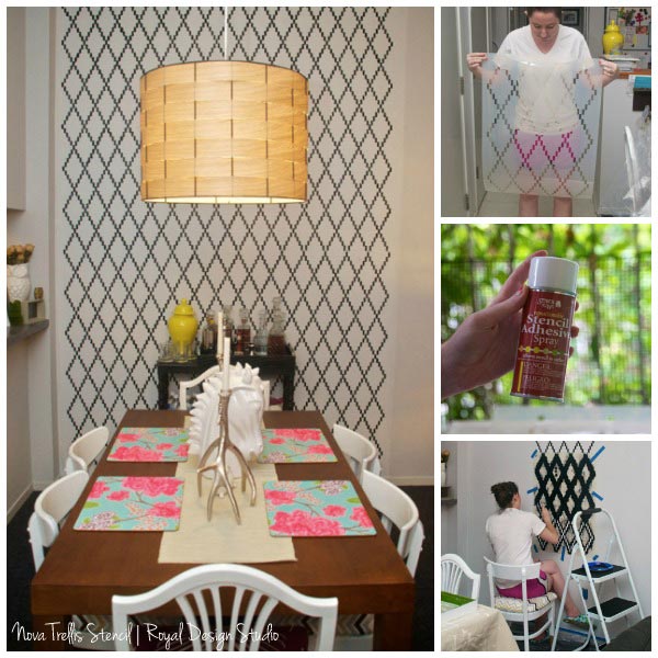Inspiration for Stencils, Stenciling, Patterns and DIY Home Decor ...