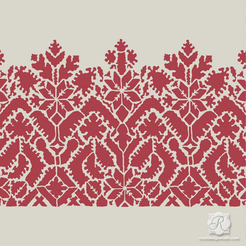 Moroccan Lace Craft Stencil | Royal Design Studio Stencils