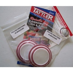 tattler reusable white canning lids