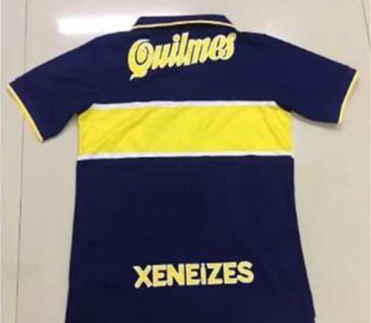 boca juniors retro shirt