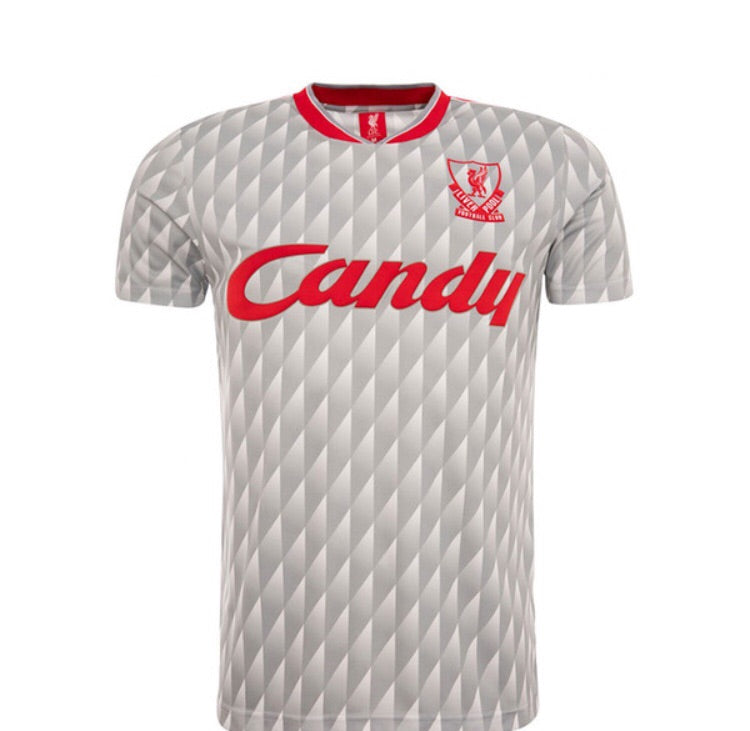 liverpool white retro shirt