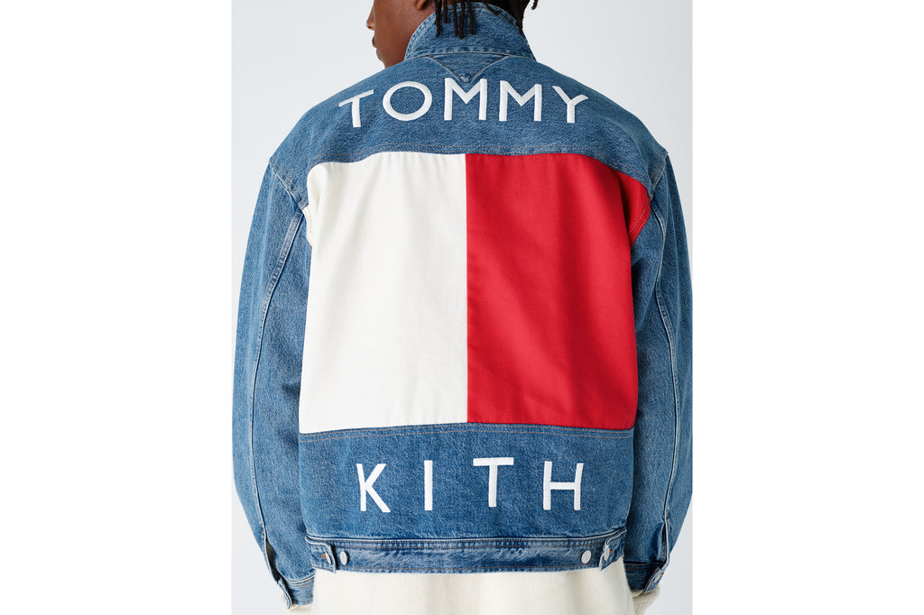 kith tommy denim jacket