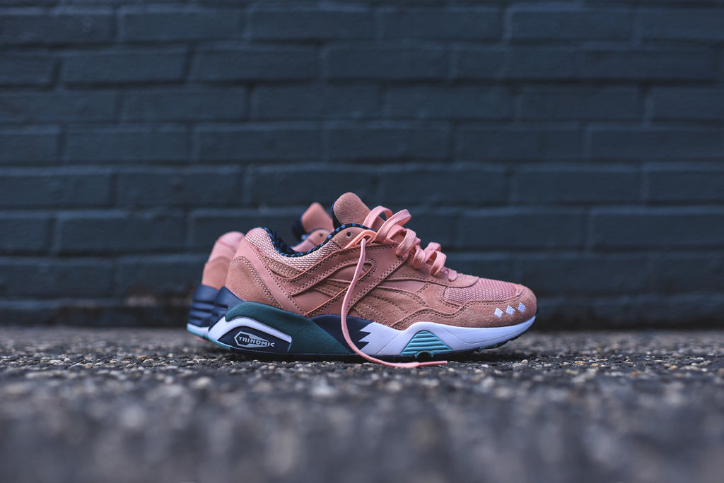 puma r698 alife peach