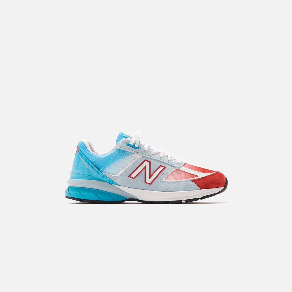 New Balance Made In USA 990 V5 - Red / White – Kith