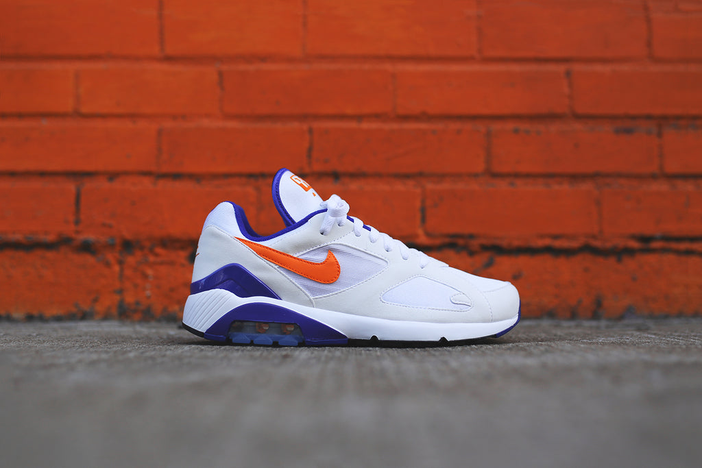 nike air max orange blue white