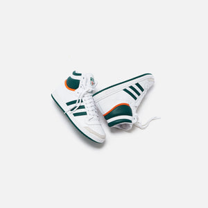 adidas Originals Top Ten High - White / Collegiate Green / Orange 1