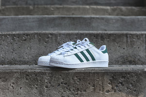 adidas Originals Superstar - White / Green 2