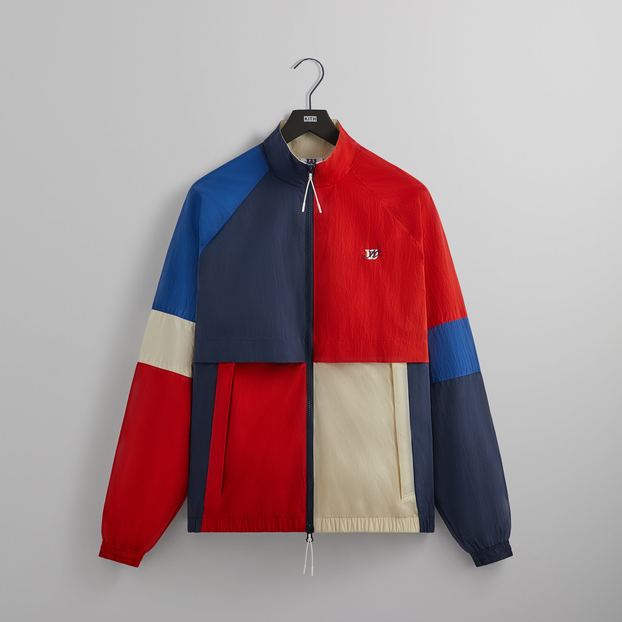 Kith for Wilson Court Panelled Track Jacket - Clay Court