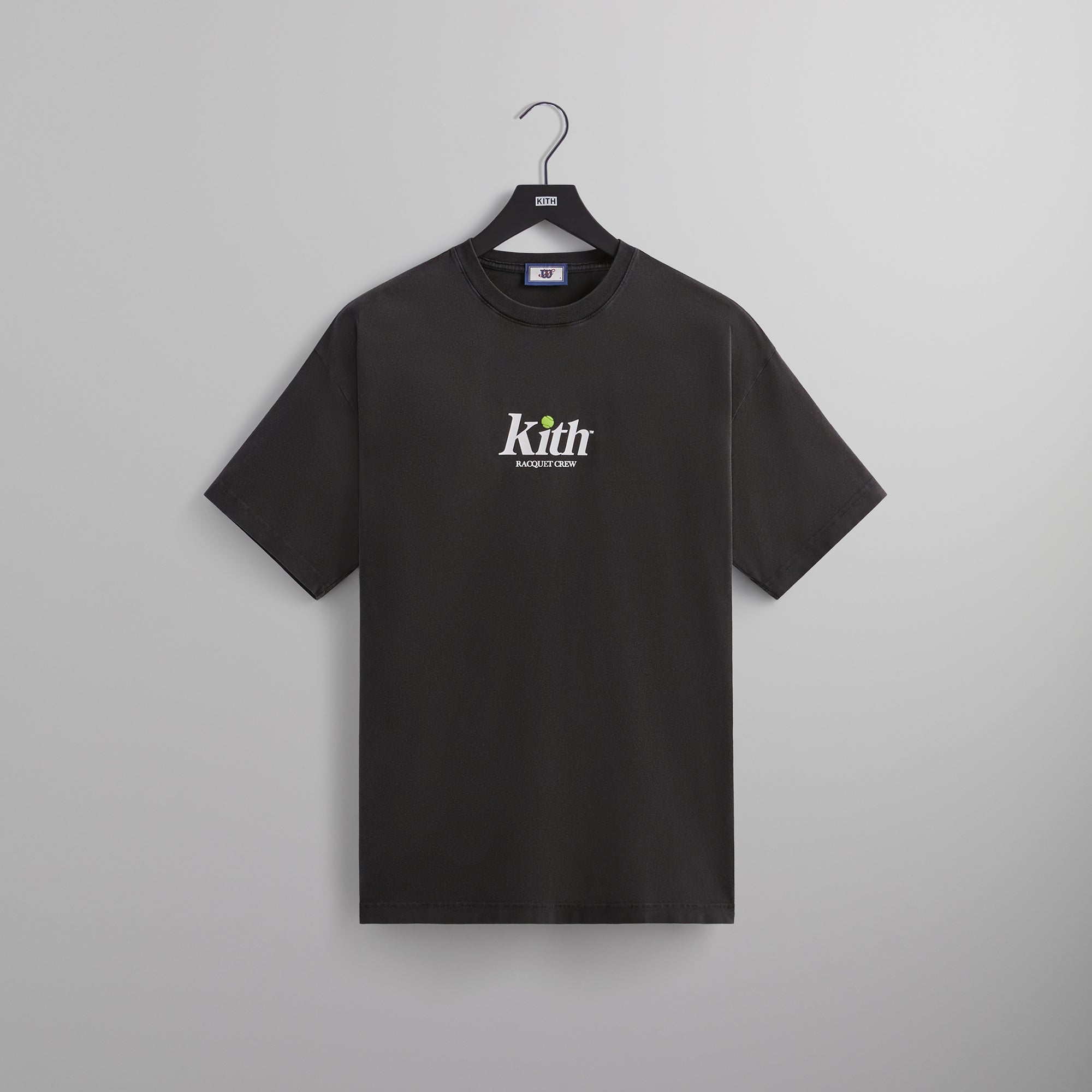 Kith for Wilson Racquet Crew Logo Vintage Tee - Black