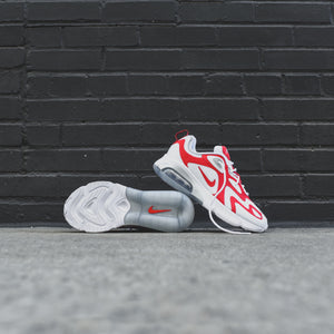 Nike Air Max 200 - White / University Red / Metallic Silver 1