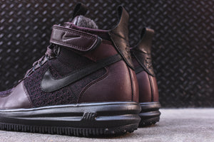 Nike Lunar Force 1 Flyknit Workboot - Burgundy 4