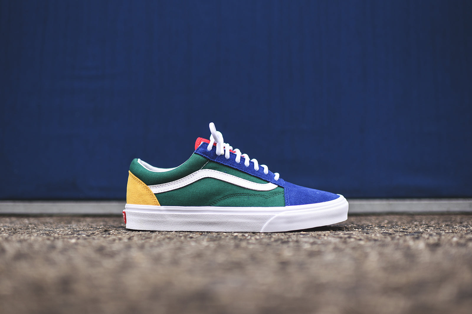 vans green red blue yellow