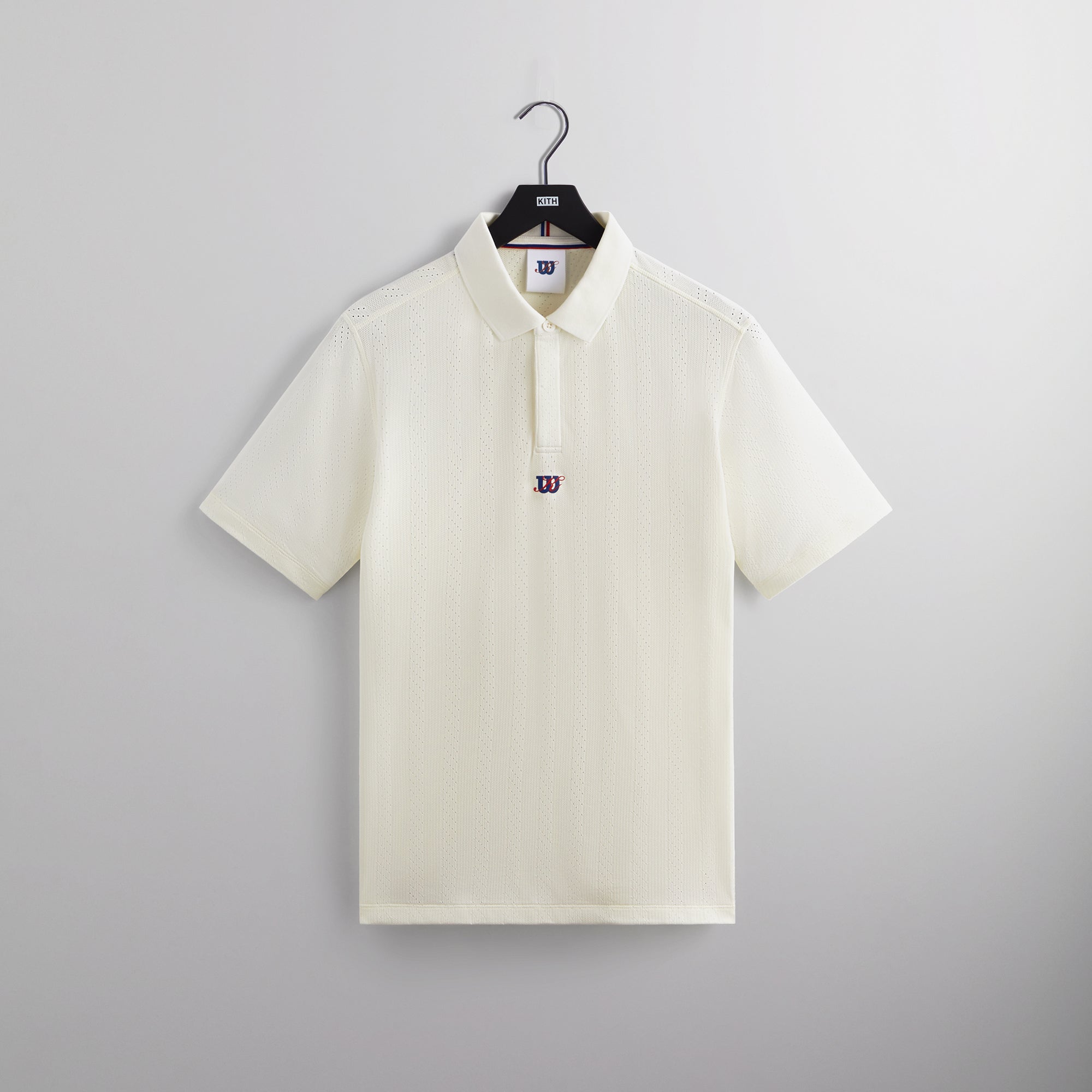 Kith for Wilson Game Point Seamless Polo - White Alyssum