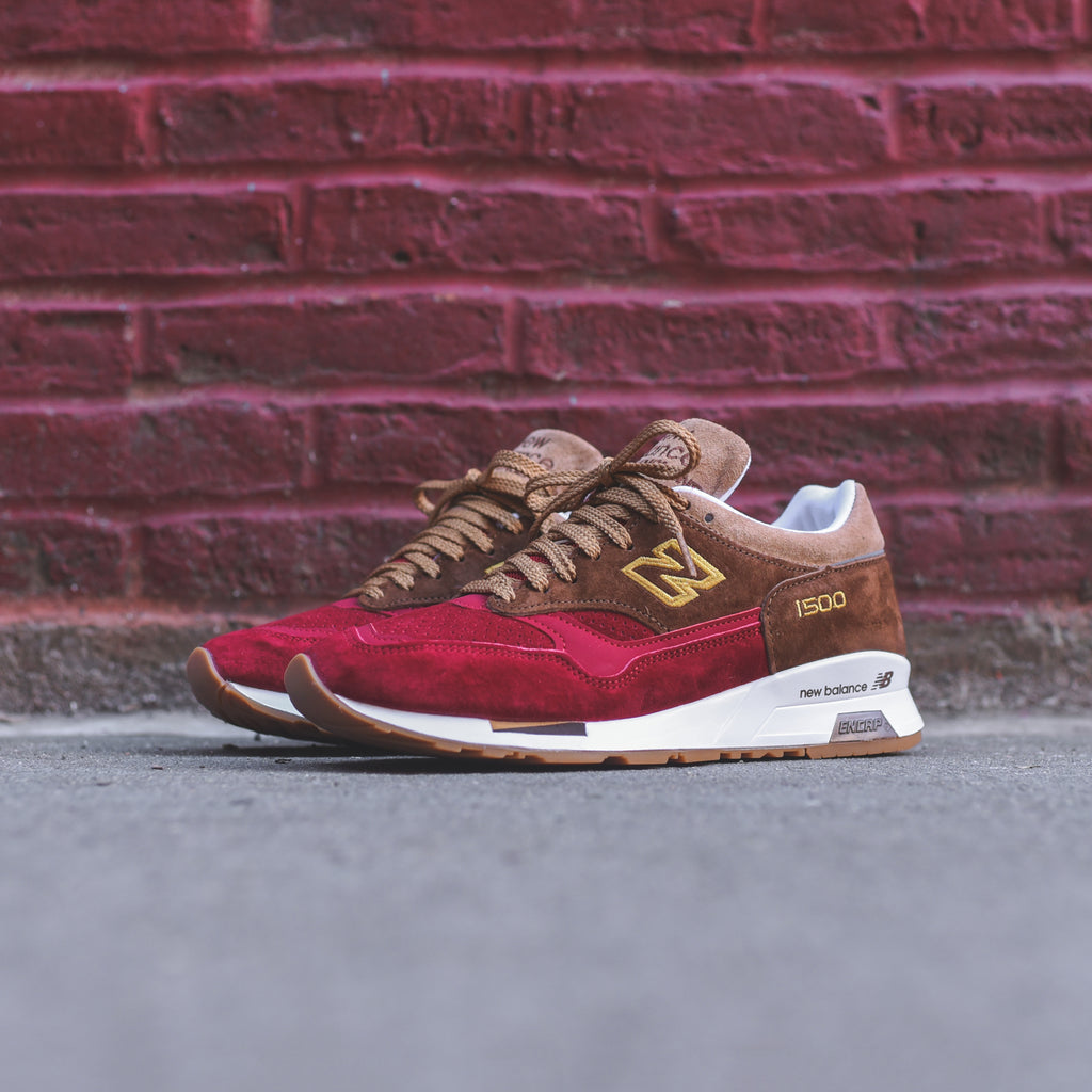 new balance 1500 red brown