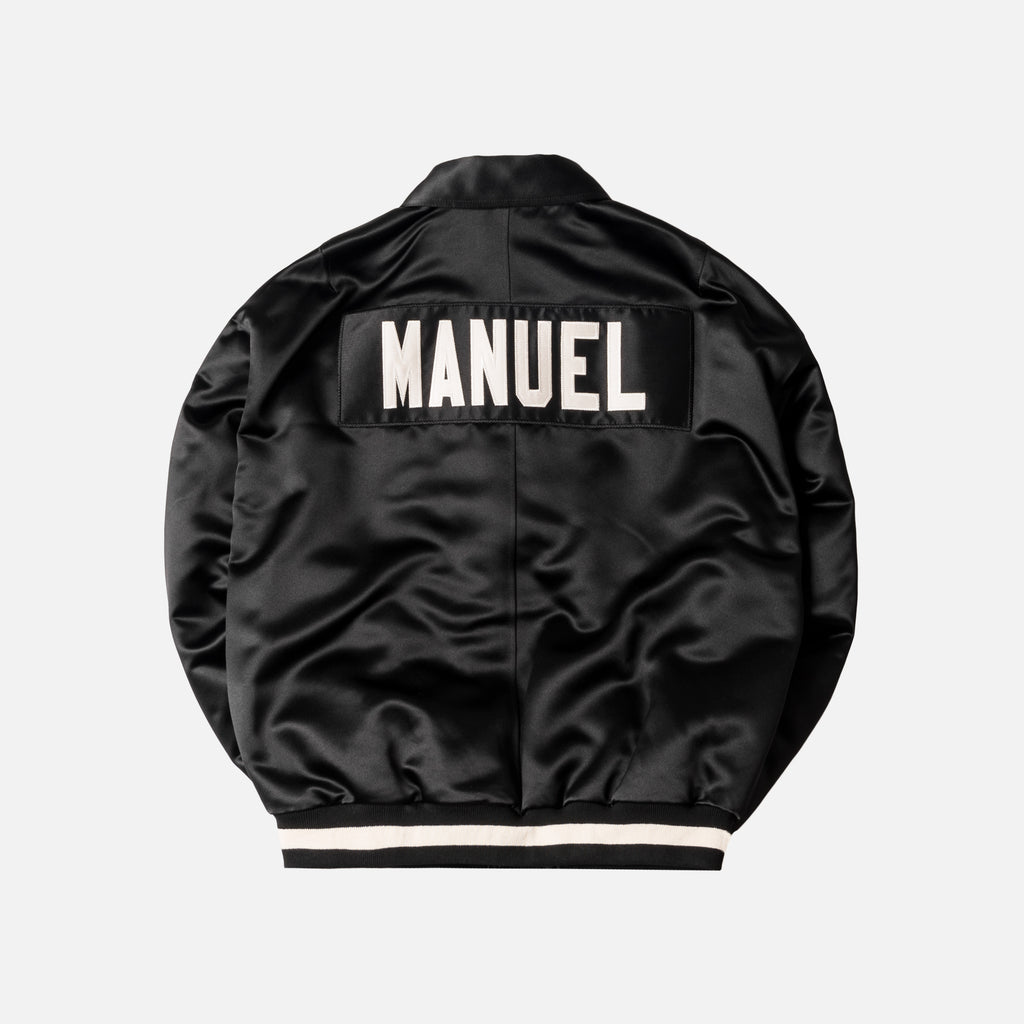 FEAR OF GOD Satin Manuel Baseball Jacket | organicway.co.th