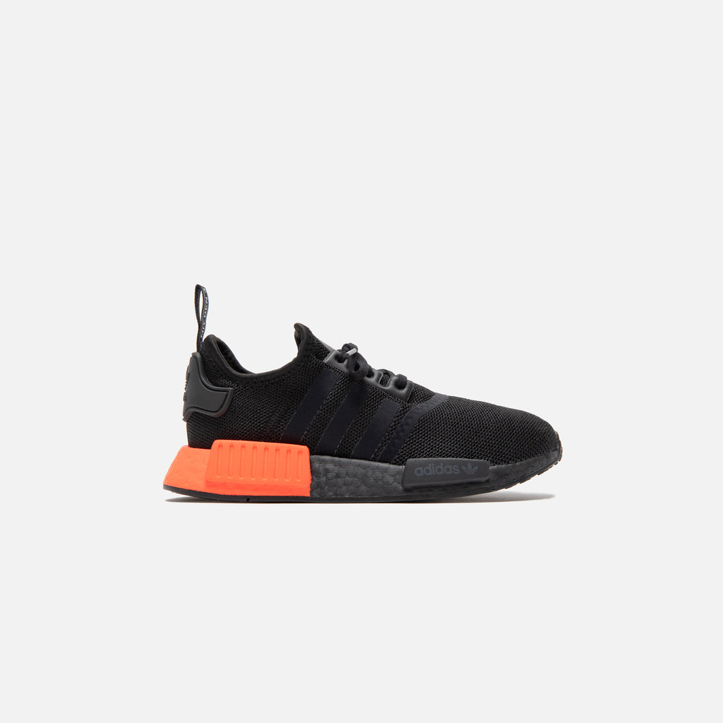 nmd core black solar red