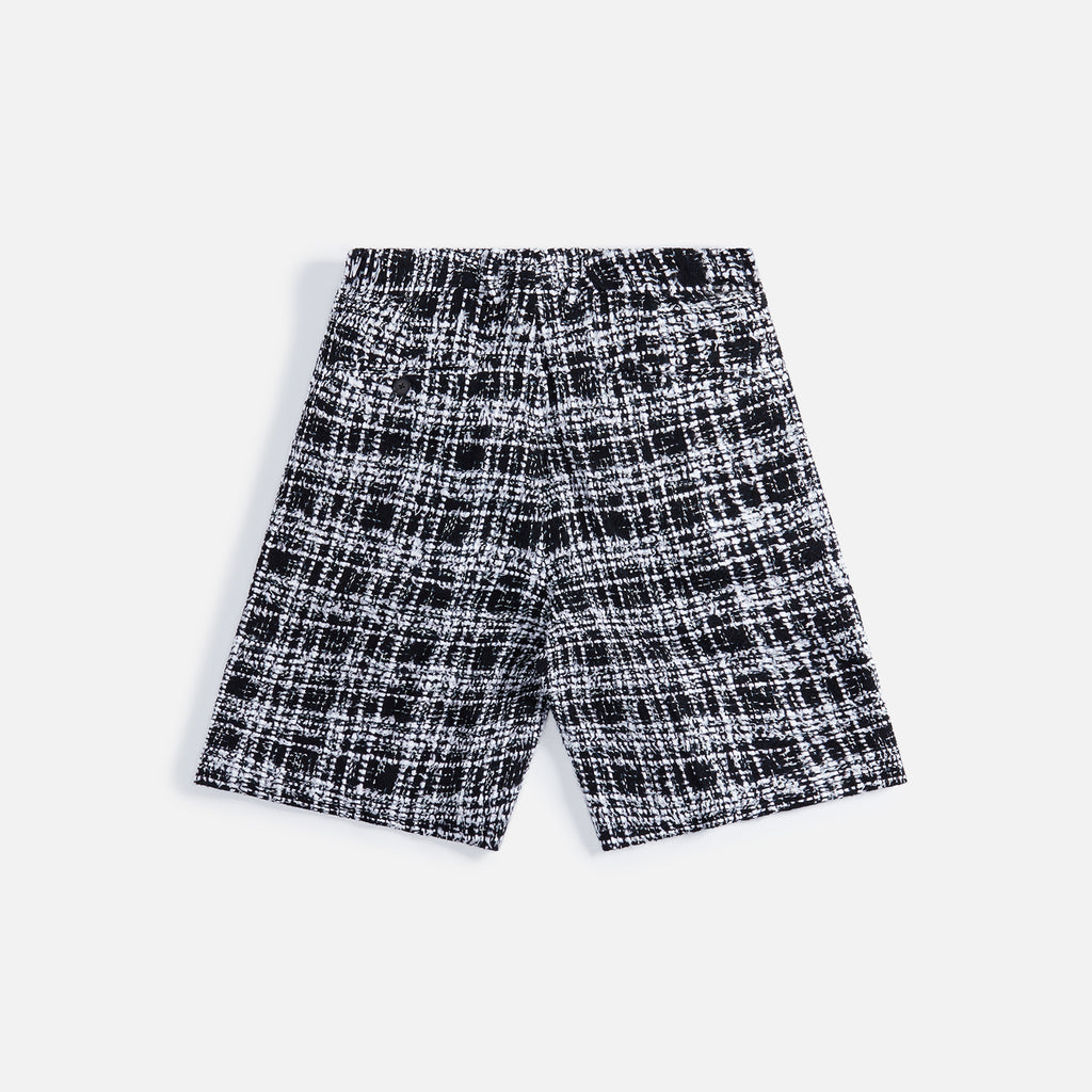 AURALEE】2023ss SUMMER TWEED SHORTS 白黒 | kinderpartys.at