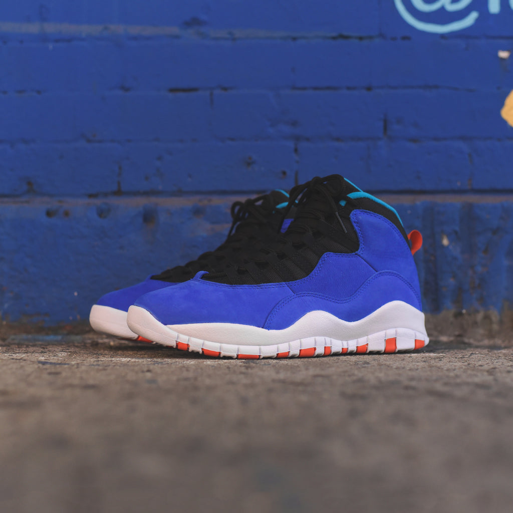 racer blue jordan 10