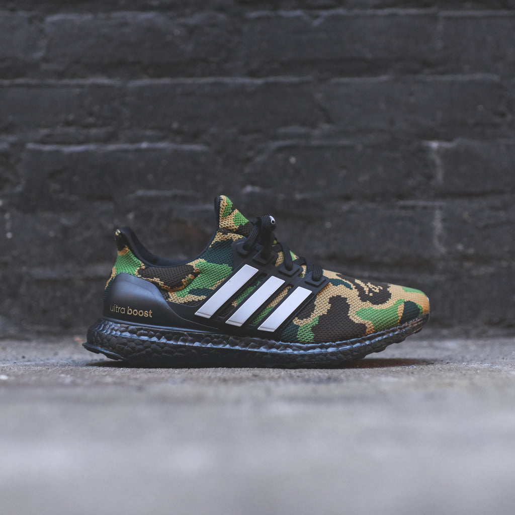 bape ultraboost green camo