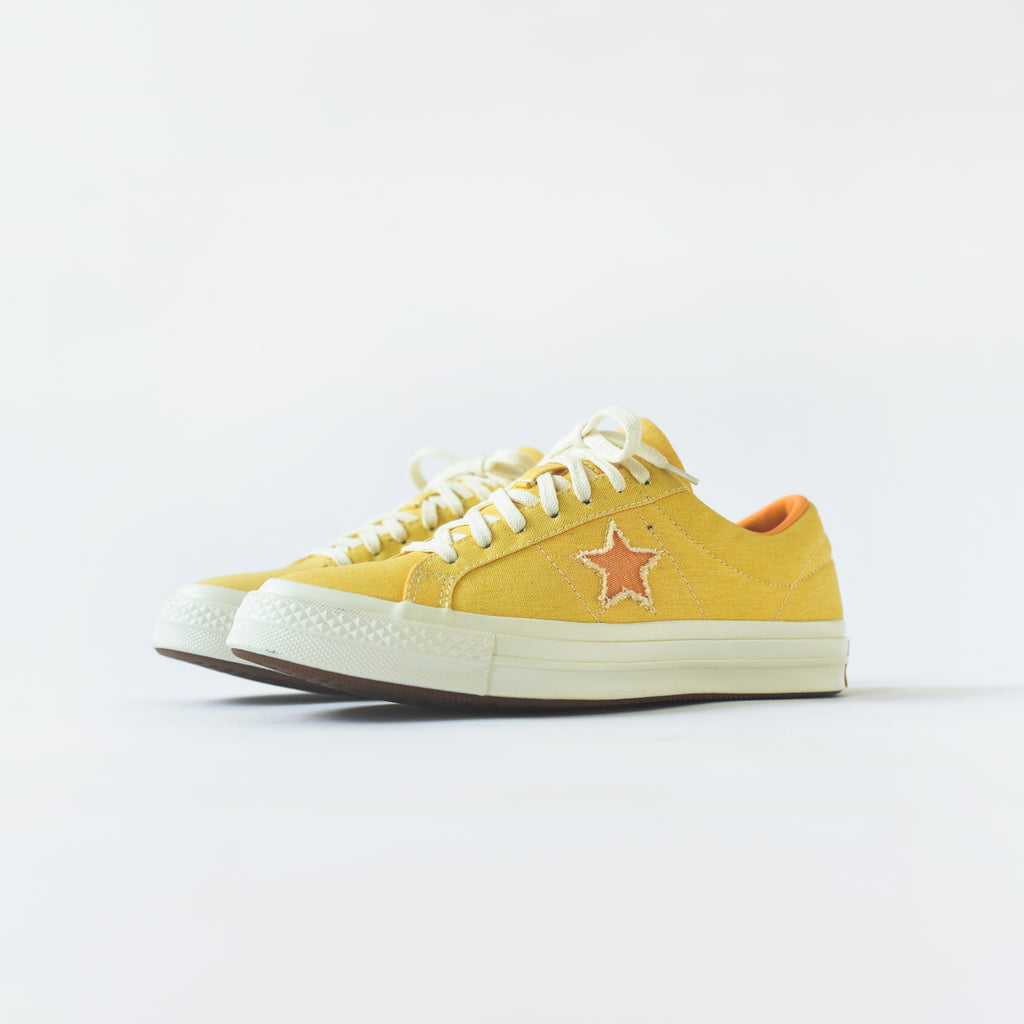 one star converse yellow