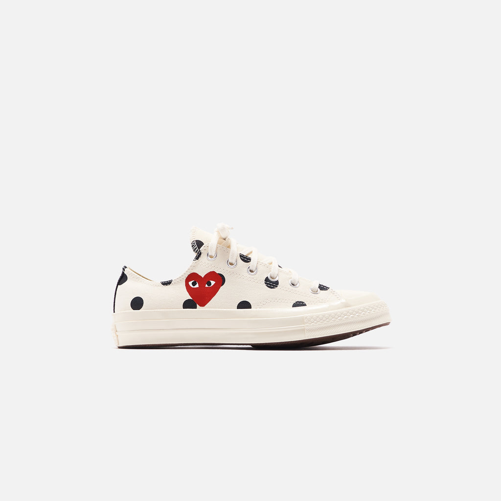 comme des garcons converse white womens