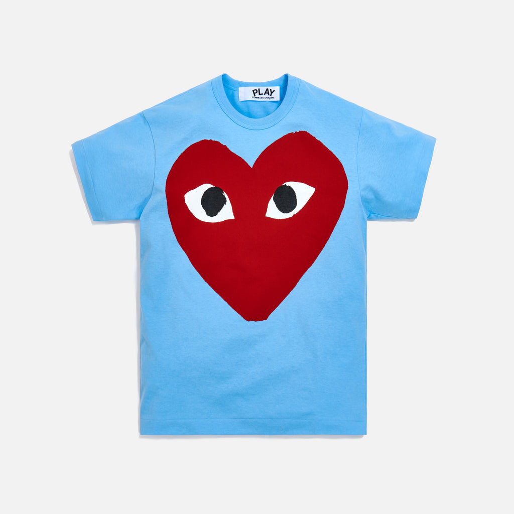 cdg heart shirt