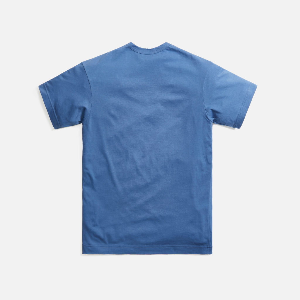 Comme Des Garçons Shirt Fabric Dyed Cotton Jersey - Light Blue 