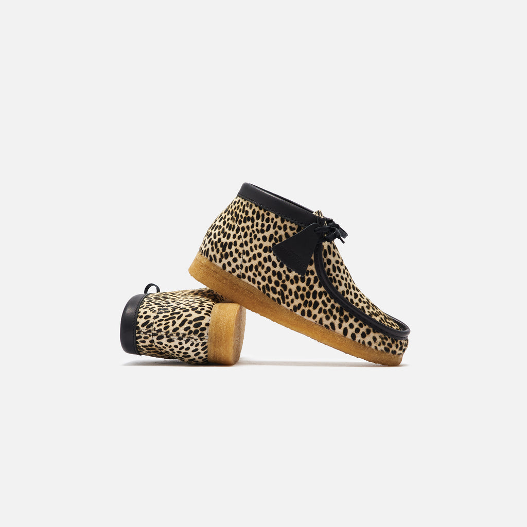 leopard print clarks