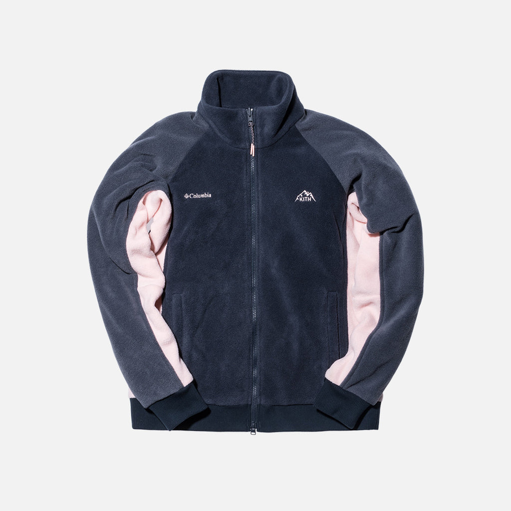 Kith x Columbia Sportswear Core Fleece Jacket - Abyss