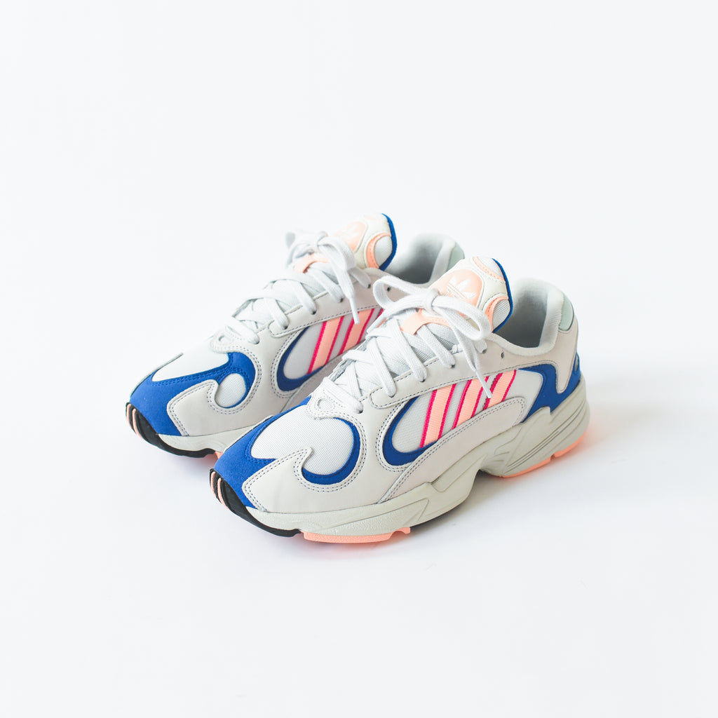 adidas yung 1 crystal white orange