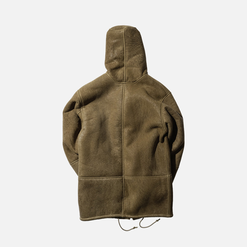 yeezy shearling jacket yellow