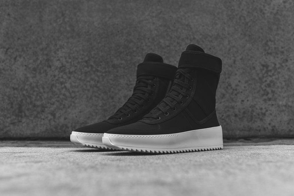 God Military Sneaker - Black Nylon – Kith