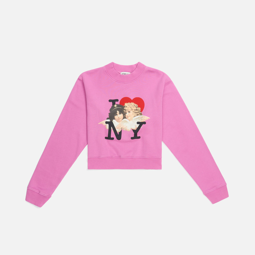 fiorucci pink sweatshirt