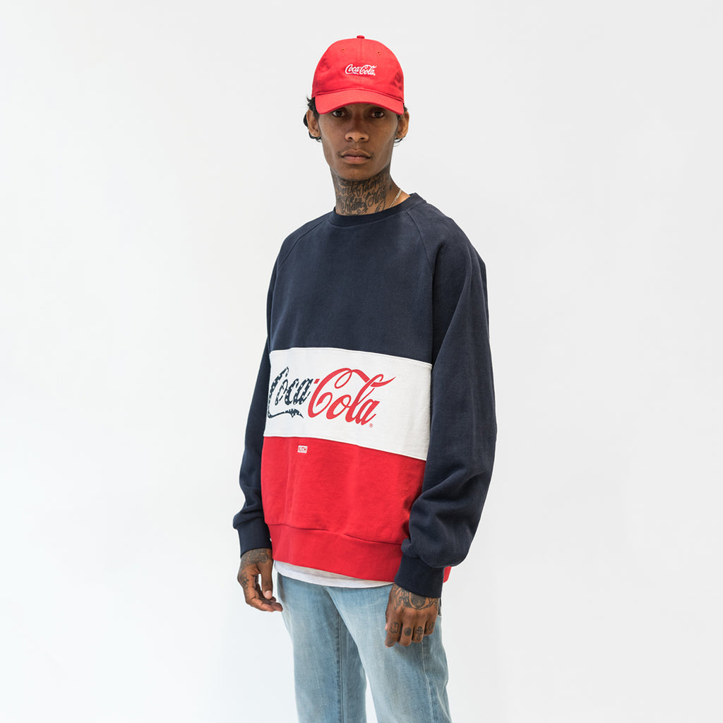 Kith(キス) X Coca-Cola Striped Crewneck M 【おまけ付】 64.0%OFF