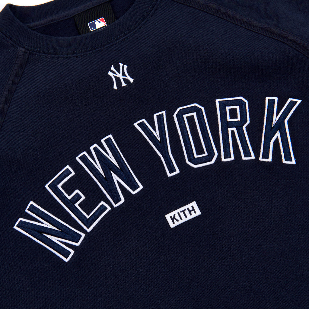 Kith For Major League Baseball New York Yankees Crewneck Navy