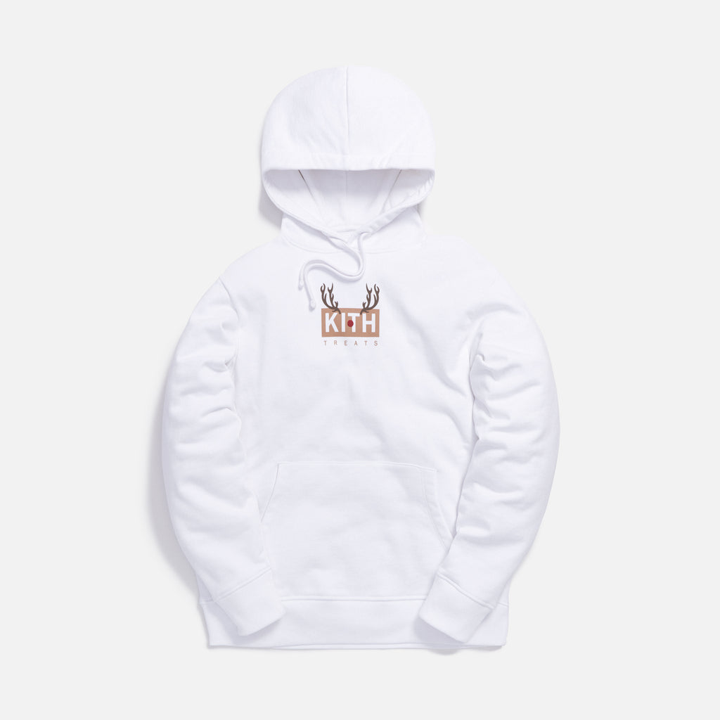 kith hoodie white