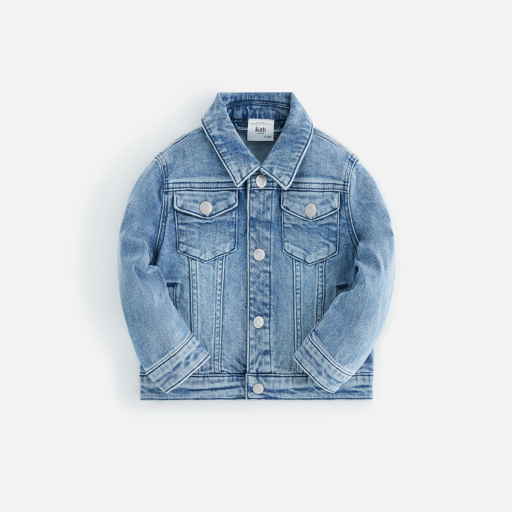 Kith Baby Classic Denim Jacket - Mid Indigo