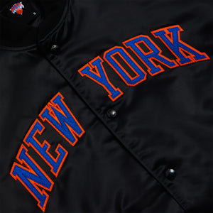 Pike Hill Vintage NY Knicks Long Sleeve Starter Jersey (M)