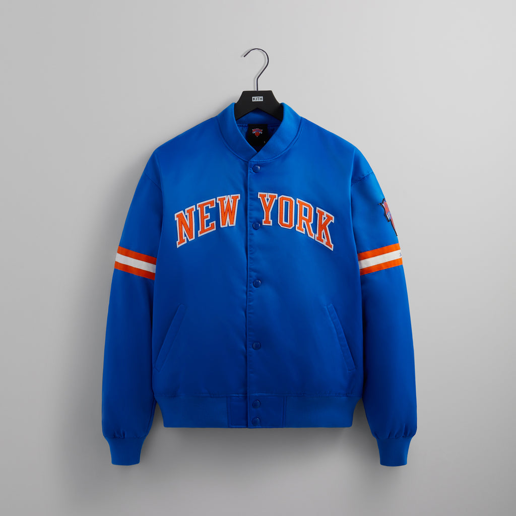 Kith×Knicks Satin Bomber Jacket Black M - アウター