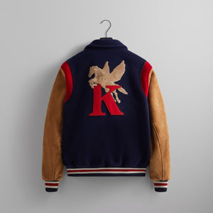 Kith Varsity Wool Coaches Jacket - Nocturnal