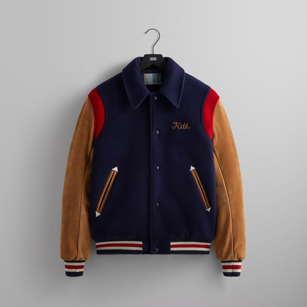 爆売り！ Kith Jackets Knicks Satin Sale Leather Vests for Men