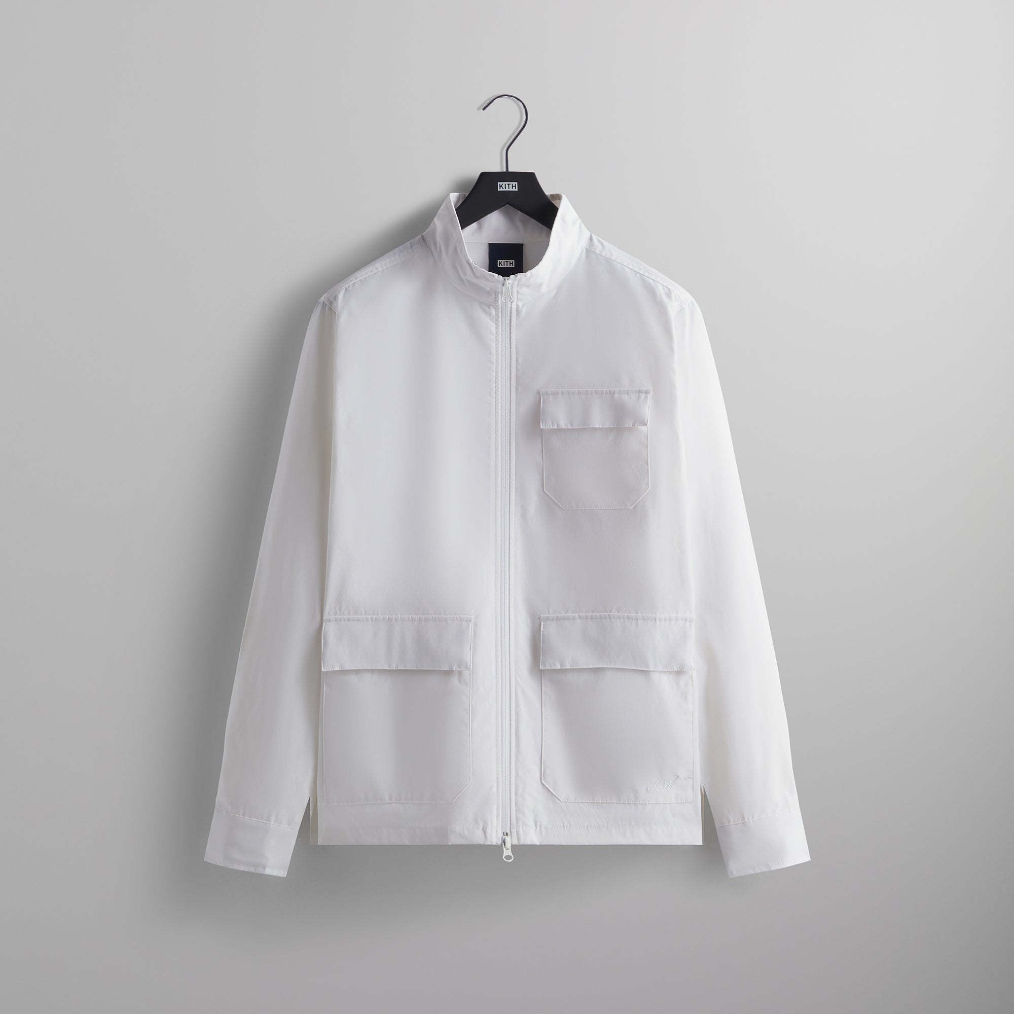 Kith Zip Front Lawton Jacket - White