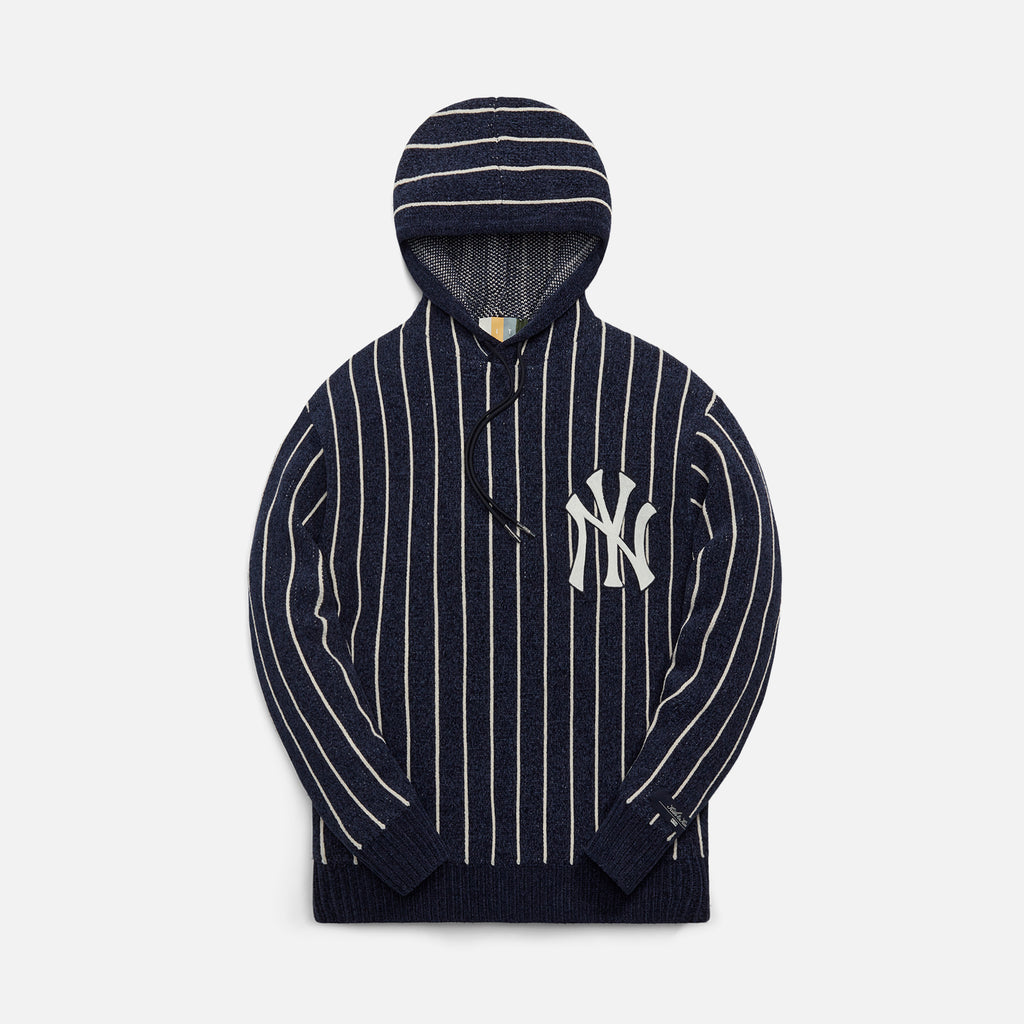 MLB New York Yankees Boys' White Pinstripe Pullover Jersey - XS