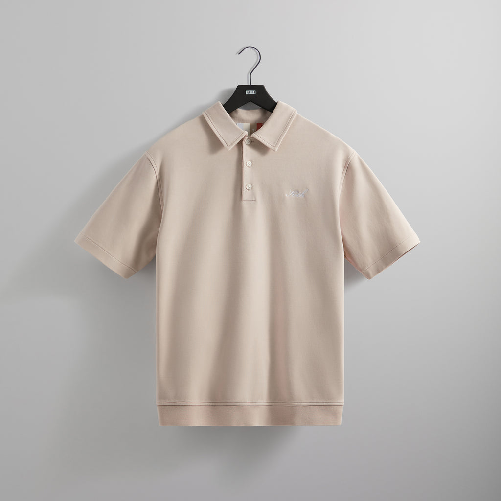 KITH Graham Polo グラハム ポロ ベージュ Quicksand - ポロシャツ